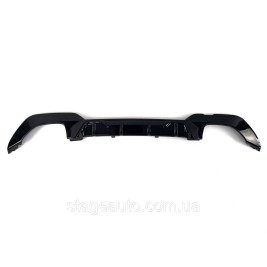 Rear bumper diffuser for BMW 3 Series G20 2018-2022 M -Competition M340i ( Glossy black )