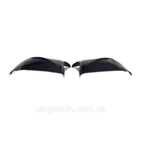 Накладки на зеркала M-Look на BMW X3 / X4 / X5 / X6 G01 G02 G05 G06  ( Черные глянцевые )