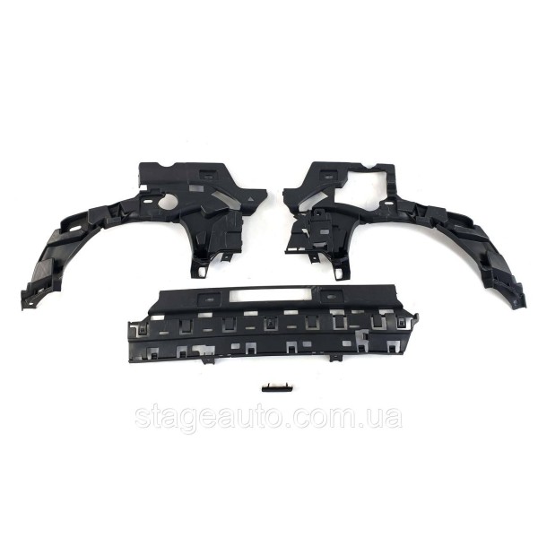 Rear bumper diffuser for BMW 3 Series G20 2018-2022 M -Performance M340i ( Glossy black + brackets )