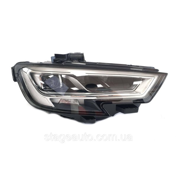 Передние фары Full Led на Audi A3 8V 2016-2020 года