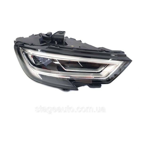 Передние фары Full Led на Audi A3 8V 2016-2020 года