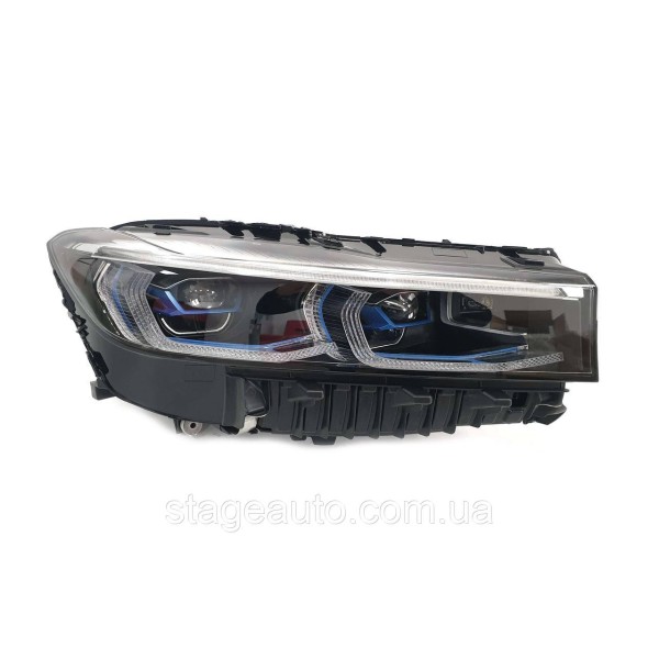Передние фары Full Led upgrade на BMW 7 Series G11 / G12 2016-2019 года в стиле LASER