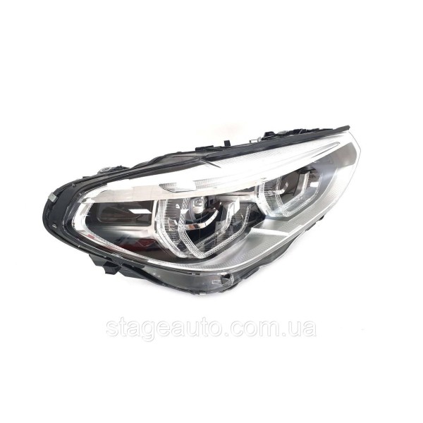 Передние фары Full Led Adaptive на BMW X3 / X4 G01 / G02 2018-2021 года