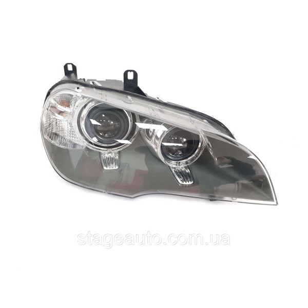 Передние фары с блоками на BMW X5 E70 2010-2013 год ( Bi-Xenon  Adaptive  )  63117240791 63117240792