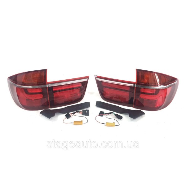 Задние фонари стопы LCI на BMW X5 E70 2007-2014 год