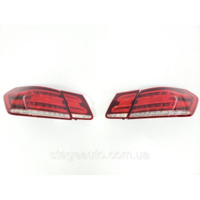 Задні ліхтарі стопи на Mercedes E-Class W212 2009-2016 рік (Апгрейд)