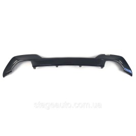 Rear bumper diffuser trim for BMW 3 Series G20 2018-2022 M -Sport Paket M340i ( Glossy gray )