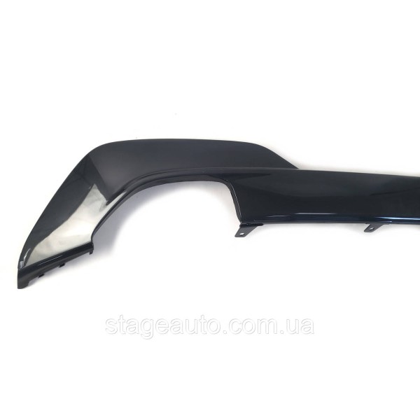 Rear bumper diffuser trim for BMW 3 Series G20 2018-2022 M -Sport Paket M340i ( Glossy gray )