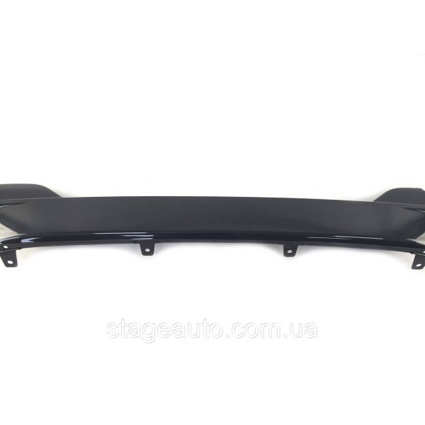 Rear bumper diffuser trim for BMW 3 Series G20 2018-2022 M -Sport Paket M340i ( Glossy gray )