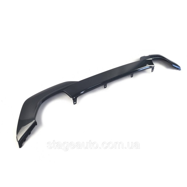 Rear bumper diffuser trim for BMW 3 Series G20 2018-2022 M -Sport Paket M340i ( Glossy gray )