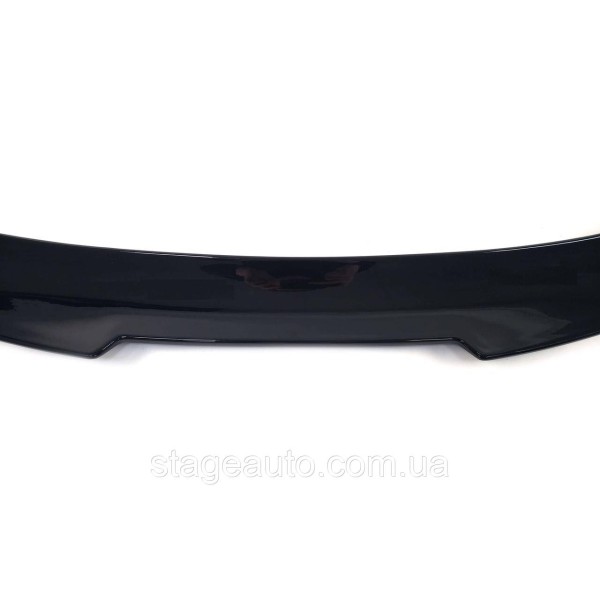 Спойлер на BMW 3 Series F30 2012-2018 года ( PSM Черный глянец )