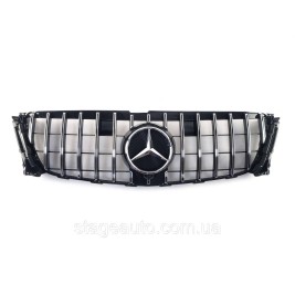 Решетка радиатора на Mercedes GL-Class X166 2012-2015 год GT Panamericana ( Черная с хромом )
