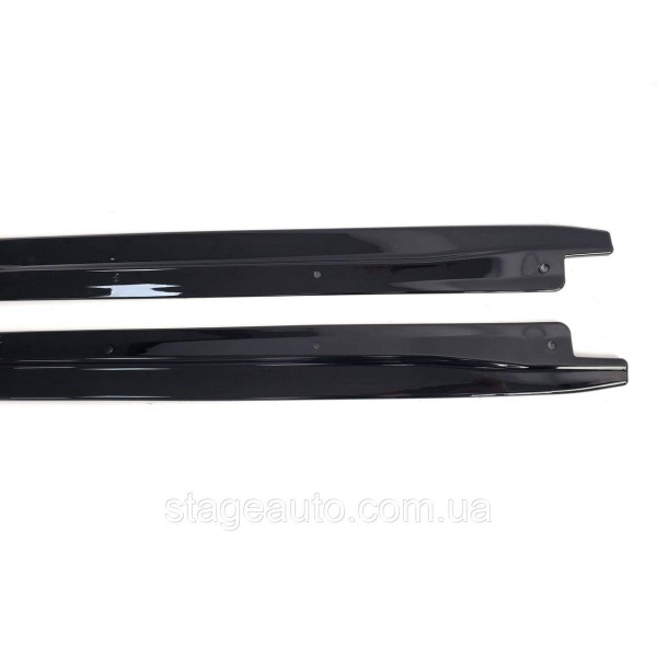 Лезвия под пороги на BMW X5 F15 2013-2018 год ( M-Performance )