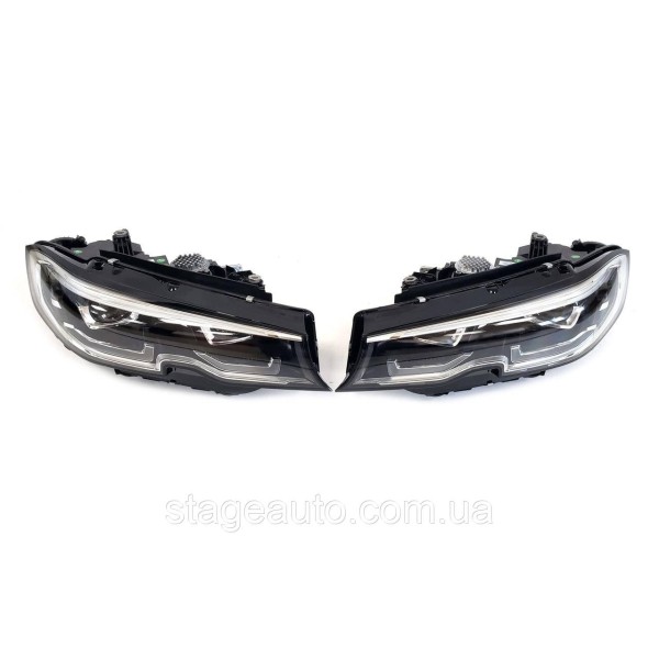 Передние фары Full Led BMW 3 Series G20 G21 2019-2021 год  63118496161 / 63118496162