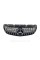 Решетка радиатора на Mercedes SLC-class R172 2016-2020 год GT Chrome Black
