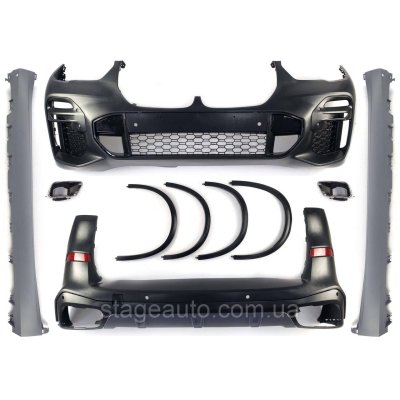 Комплект обвісу на BMW X5 G05 2018-2021 року в стилі M Sport Paket