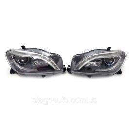 Передние фары Bi-Xenon на Mercedes ML-Class W166 2011-2015 года   ( Европа )