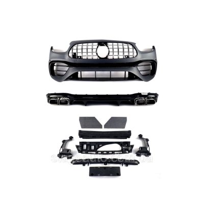 Аеродинамічний комплект обвісу в стилі AMG E63 на Mercedes E-Class W213 2020-2022