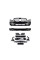 Аэродинамический комплект обвеса в стиле AMG E63 на Mercedes E-Class W213 2020-2022 года