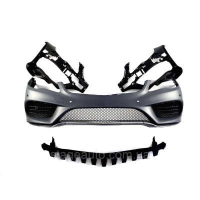 Передній бампер AMG на Mercedes E-Class Coupe C207 2013-2017 року