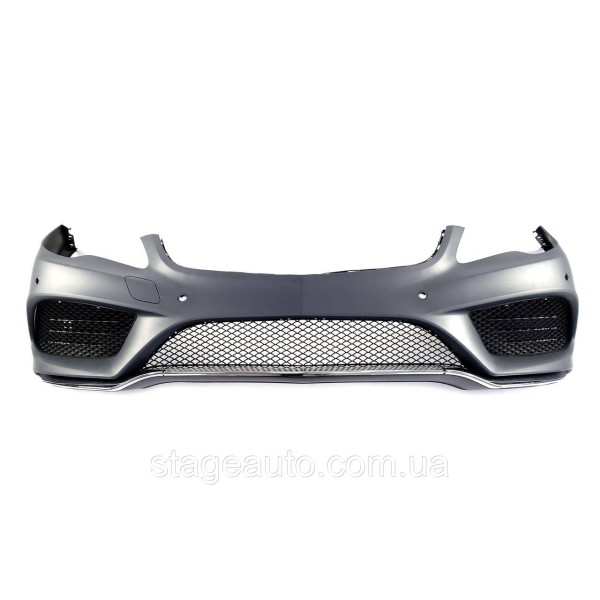 Передний бампер AMG на Mercedes E-Class Coupe C207 2013-2017 года