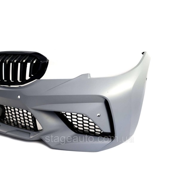 Передний бампер на BMW 3 Series G20 2019-2022 год