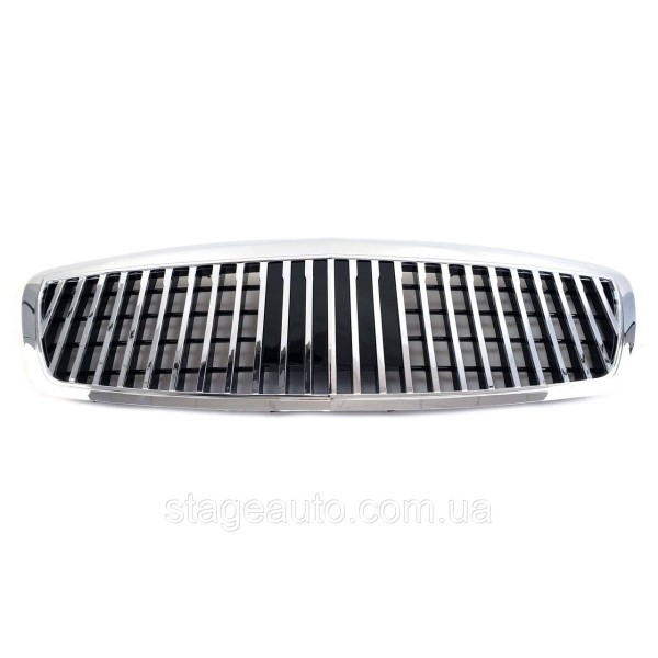 Решетка радиатора на Mercedes S-Class W221 2005-2009 год Maybach стиль V2
