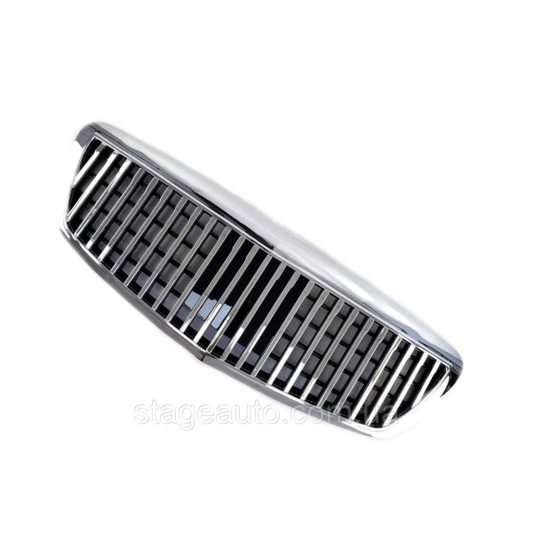 Решетка радиатора на Mercedes S-Class W221 2005-2009 год Maybach стиль V2