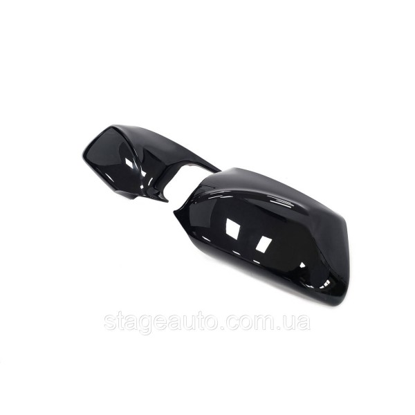 M-Look Mirror Covers for BMW 5 Series F10/ F11 2010-2013 ( Glossy Black V2)