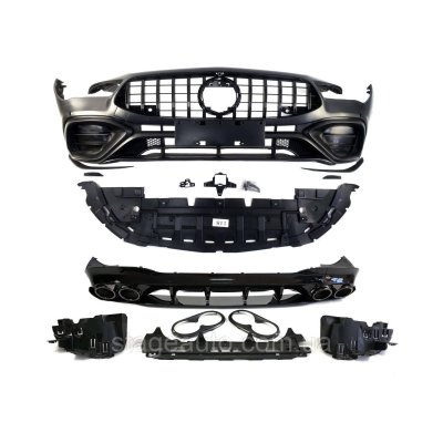 Комплект обвісу (пересновки) на Mercedes CLA-Class C118 2019-2022 року стиль CLA45 AMG