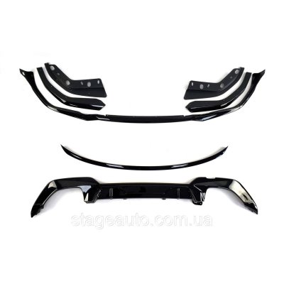 Комплект дооснащення на BMW 3 Series G20 2018-2020 року M-Performance M340i (V1 Чорний глянець)