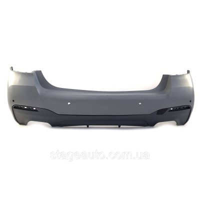 Rear bumper for BMW 5 Series G30 (LCI) 2020-2022 (M Sport Package)