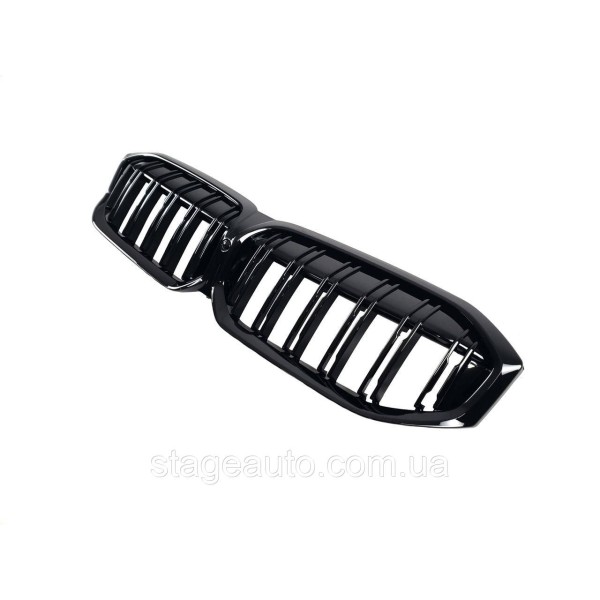 Ноздри на BMW 3 Series G20 2022-2023 года Черный Глянец ( M-Look )