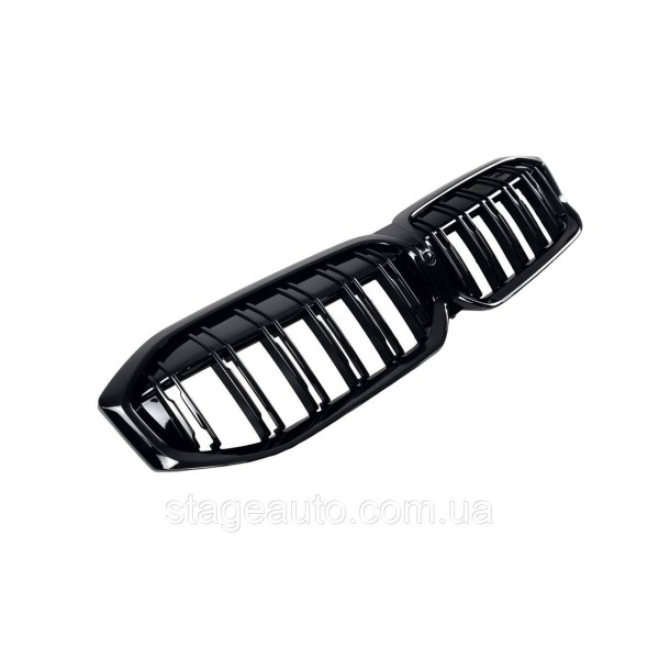 Ноздри на BMW 3 Series G20 2022-2023 года Черный Глянец ( M-Look )
