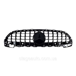 Решетка радиатора на Mercedes C-Class W206 2021-2023 года GT Panamericana ( Черная )