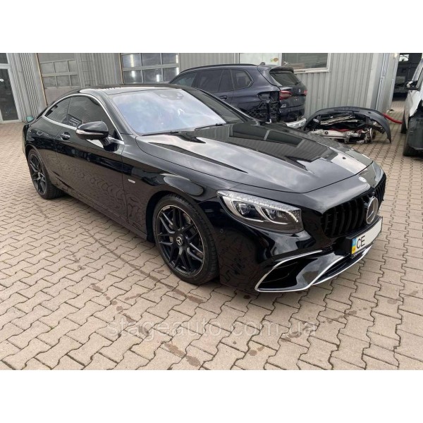 Комплект обвеса на Mercedes S-Class Coupe C217 2014-2021 года ( стиль S63 AMG LCI )