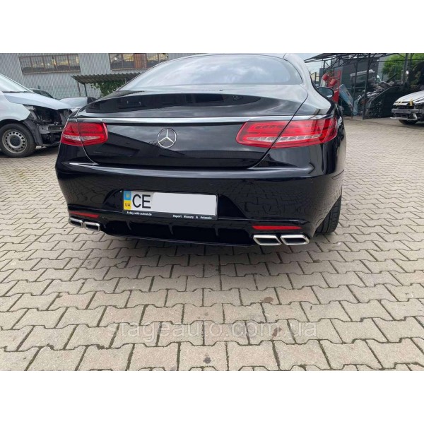 Комплект обвеса на Mercedes S-Class Coupe C217 2014-2021 года ( стиль S63 AMG LCI )
