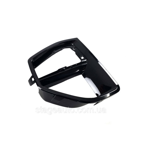 Right intake nozzle cover for front bumper M-Paket for BMW X5 G05 2018-2022 ( Glossy black )