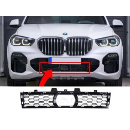Решетка переднего бампера центральная M-Paket на BMW X5 G05 2018-2022 ( с местом под радар )