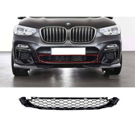 Решетка переднего бампера центральная M-Paket на BMW X3 G01 / X4 G02
