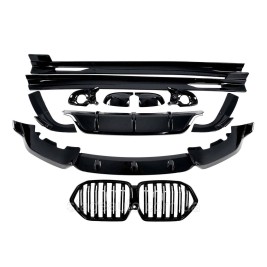 Комплект дооснащения обвеса на BMW X6 G06 2019-2022 год ( Black Warrior )