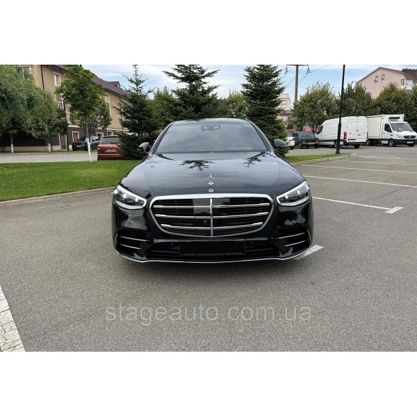 Комплект обвеса на Mercedes S-Class W223 2020-2023 года ( стиль AMG line без порогов )