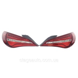 Стопы фонари на Mercedes CLA-Class C117 2013-2017 год ( замена штатных дорестайловых на рестайл )
