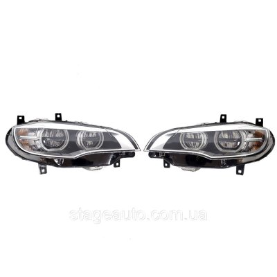 Фари на BMW X6 E71 2012-2014 Full Led (апгрейд з Xenon)