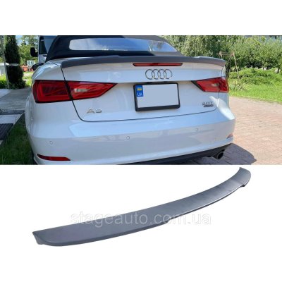 Спойлер на Audi A3 2012-2020 року (під фарбування)