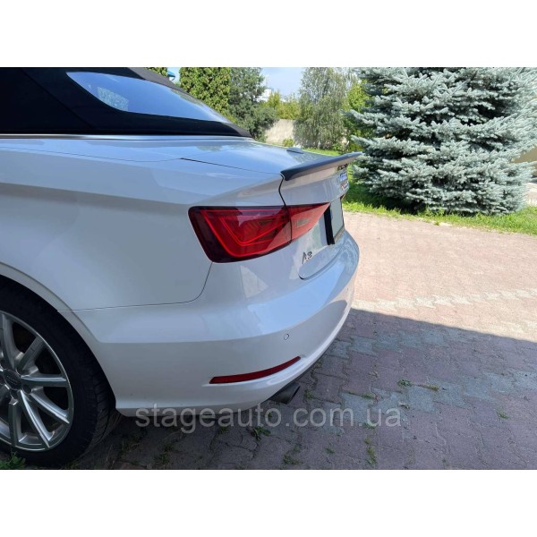Спойлер на Audi A3 2012-2020 года ( под покрас )