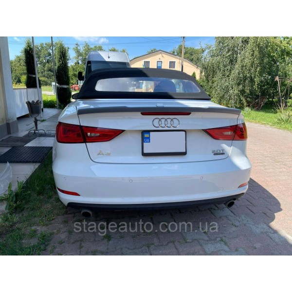 Спойлер на Audi A3 2012-2020 года ( под покрас )