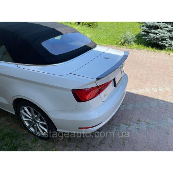 Спойлер на Audi A3 2012-2020 года ( под покрас )