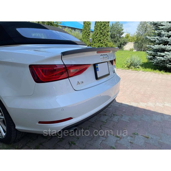 Спойлер на Audi A3 2012-2020 года ( под покрас )