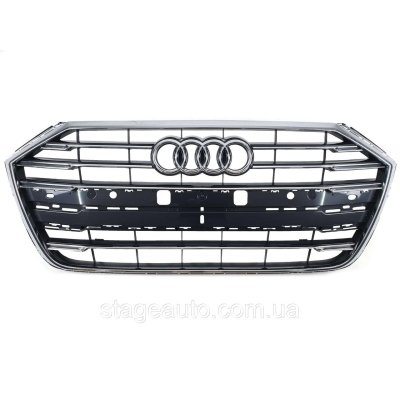 Radiator grille for Audi A8 D5 2017-2021 ( Chrome Black)